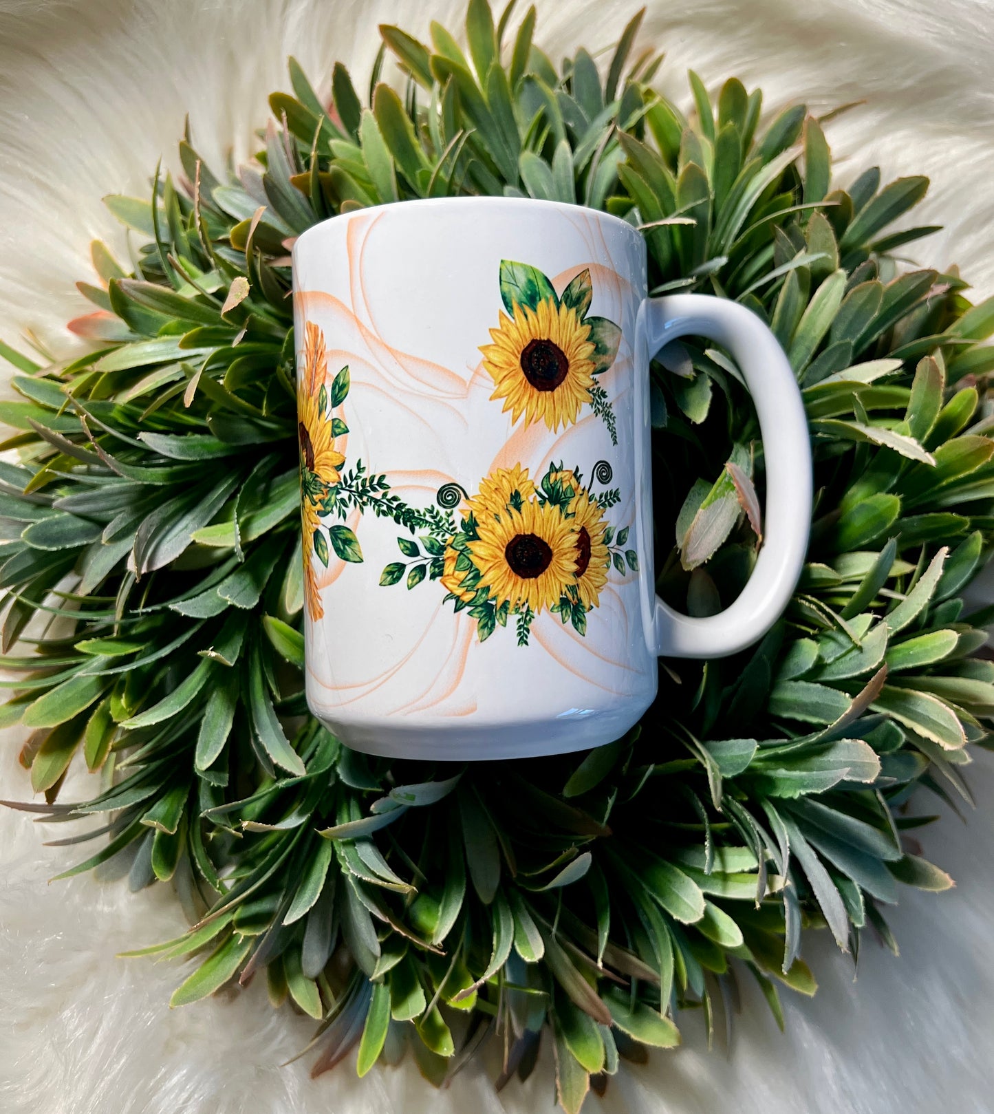 Sunflower mug