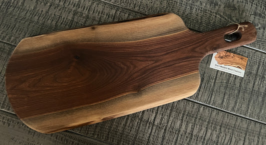 Walnut Cutting Board, live edge