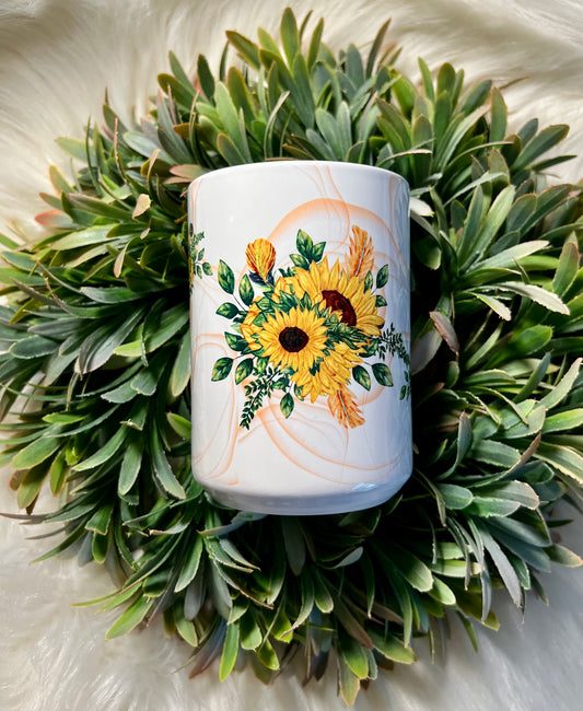 Sunflower mug