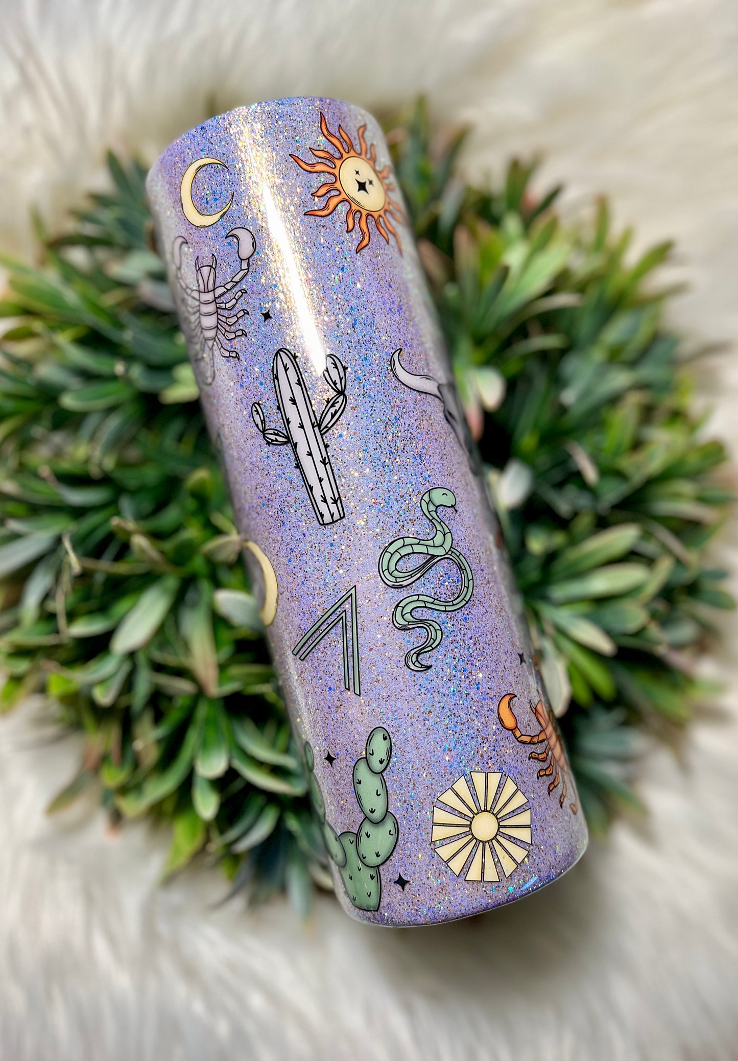 Lavender desert dreamer tumbler