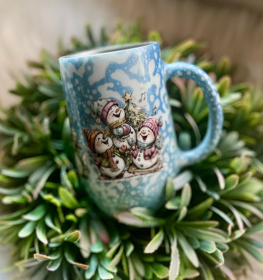 Snowmen mug