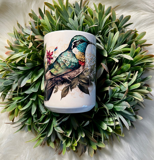 Hummingbird mug