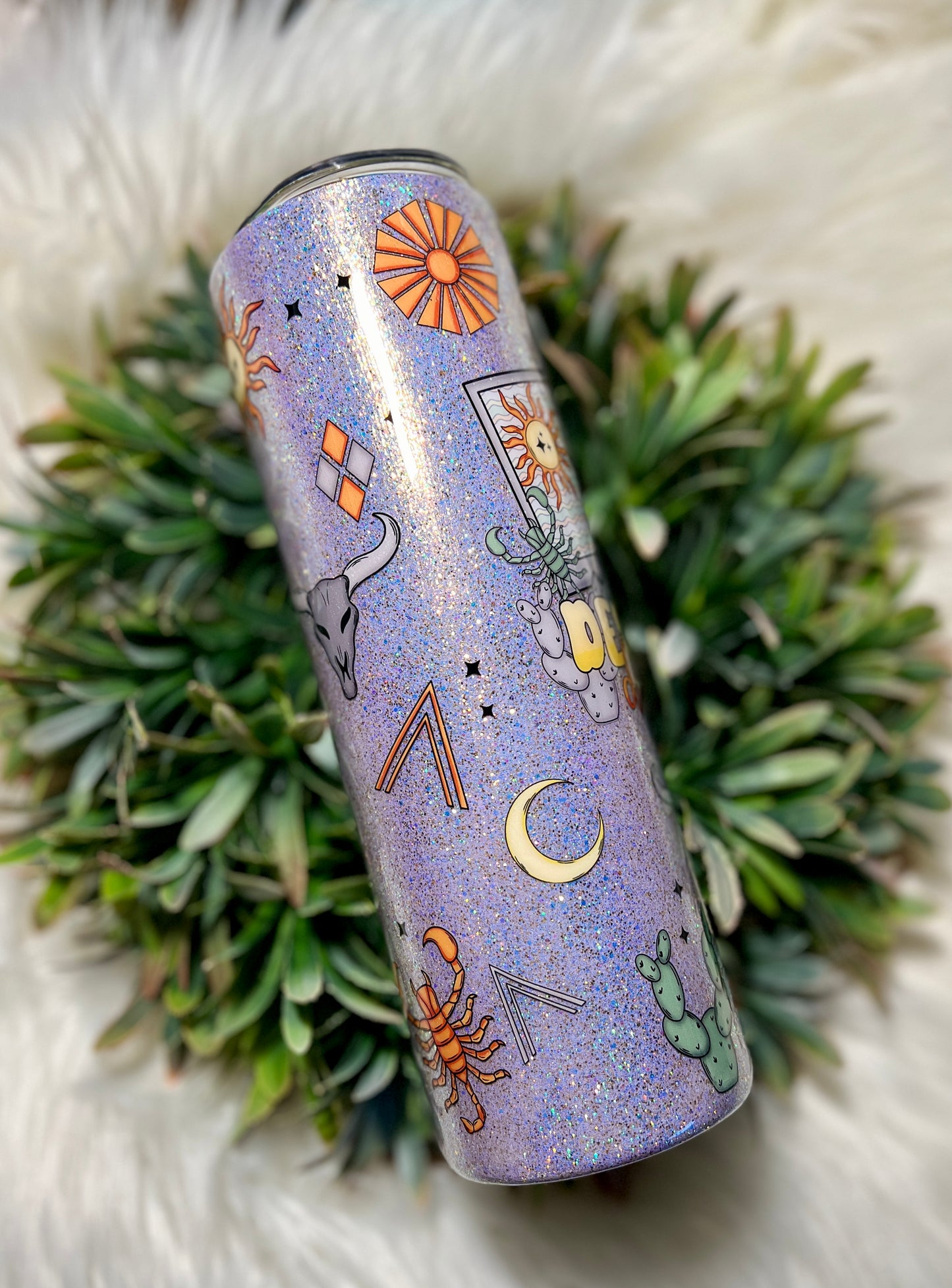 Lavender desert dreamer tumbler