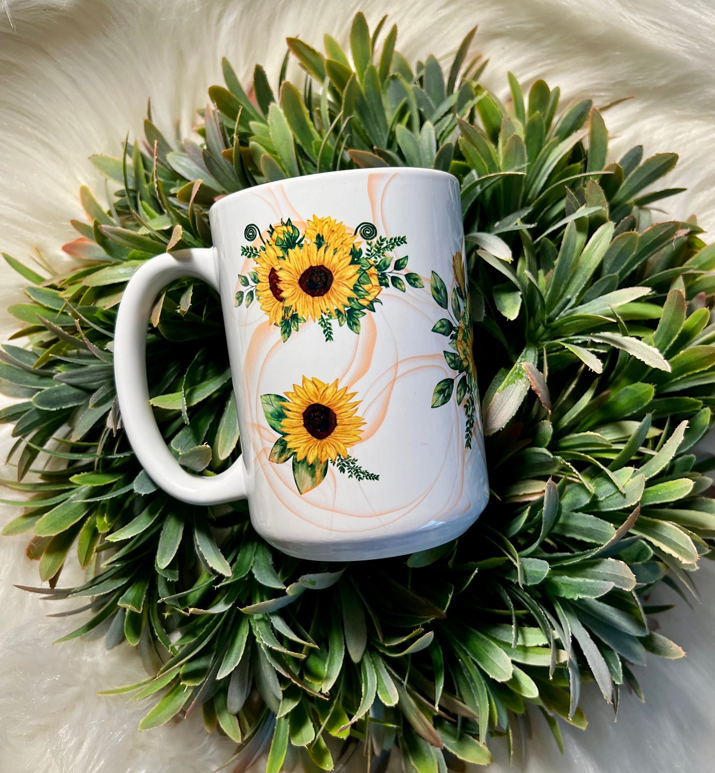 Sunflower mug