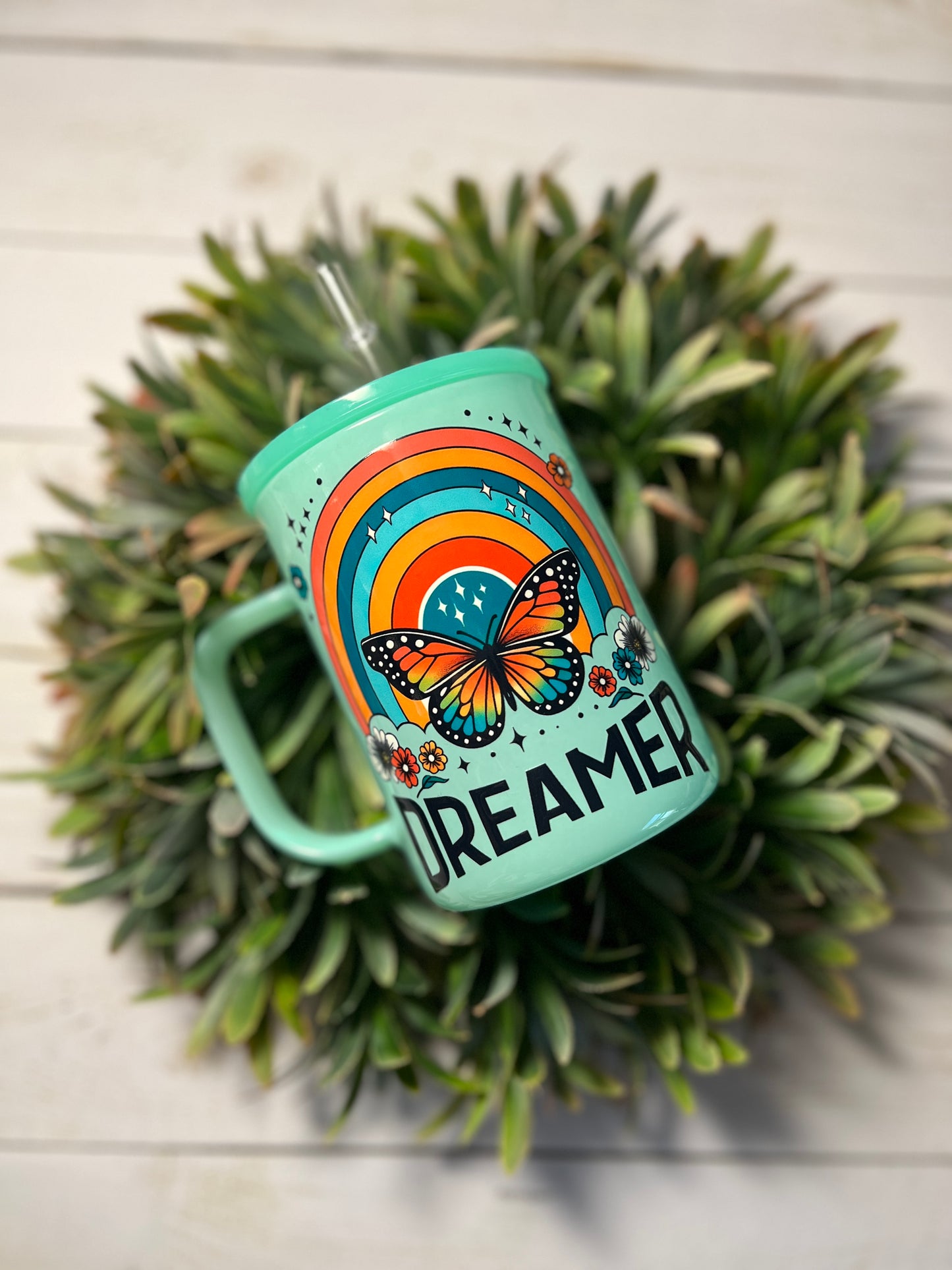 Dreamer glass mug