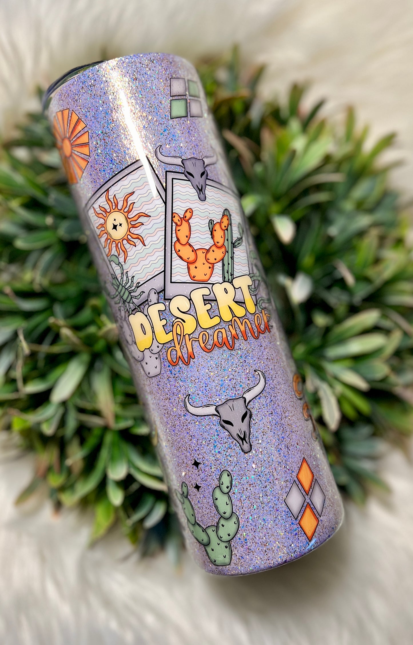 Lavender desert dreamer tumbler