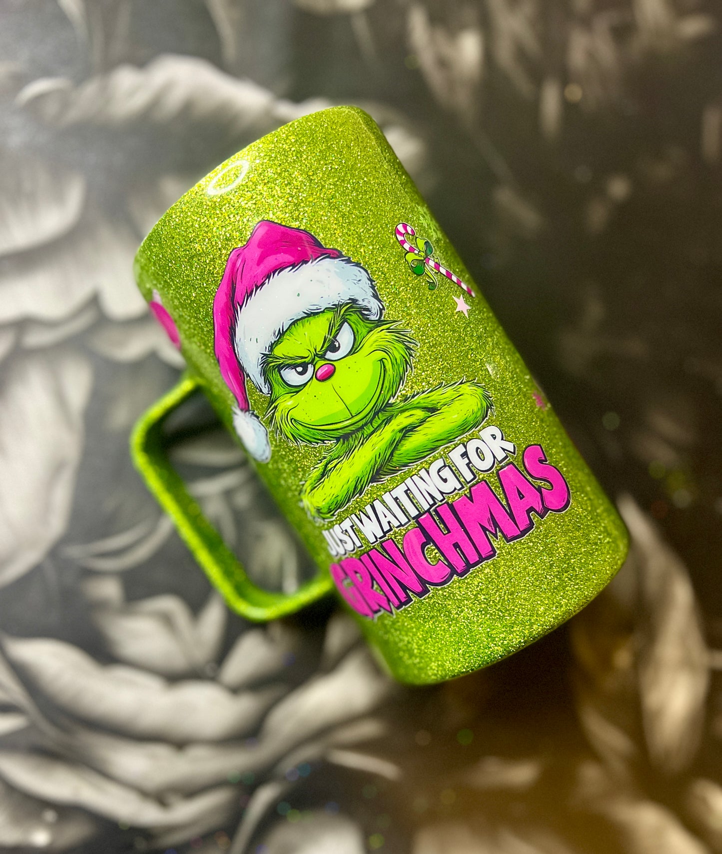 Tall mug - Waiting for Grinchmas