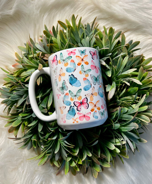 Butterfly mug