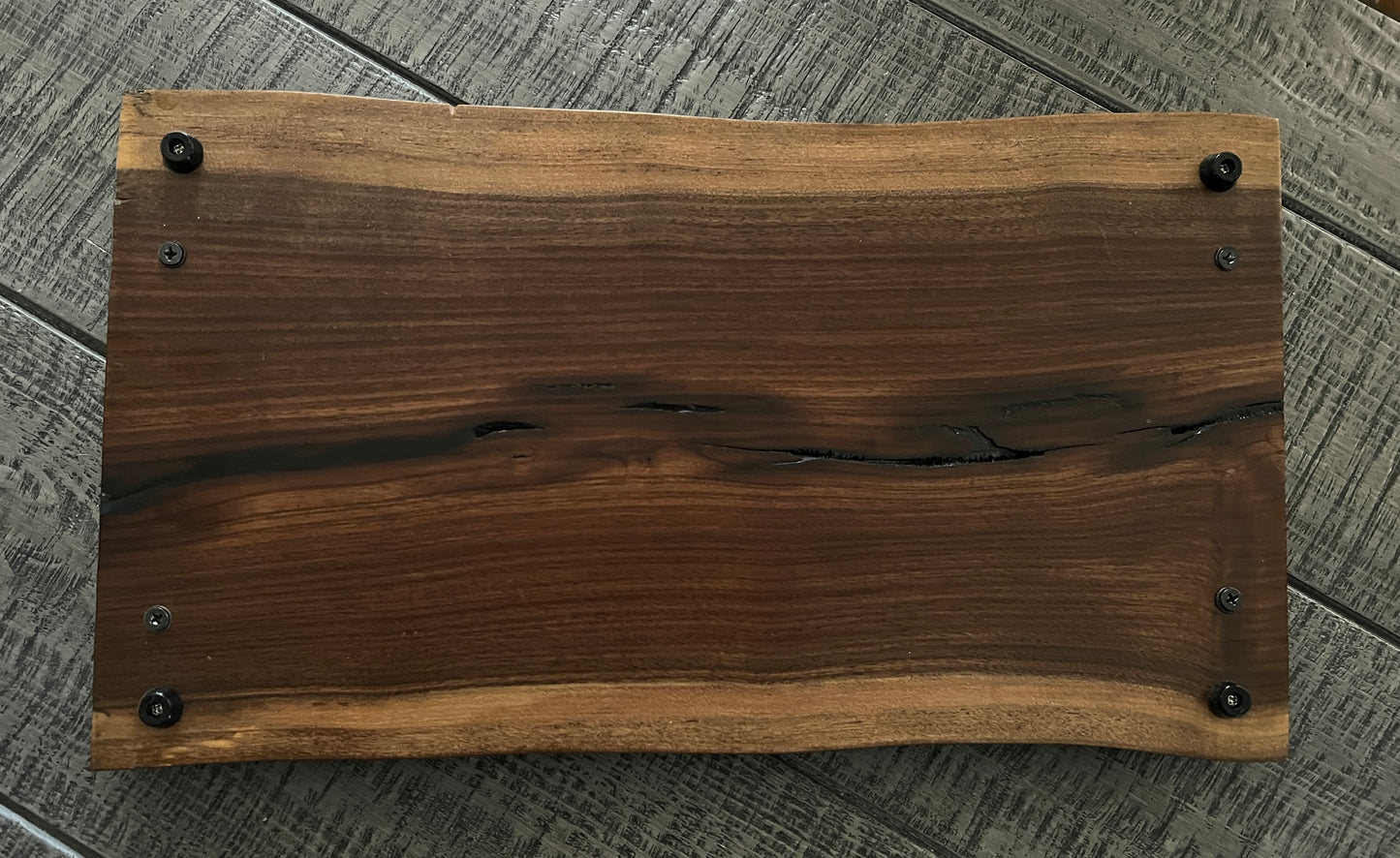 Walnut Serving Tray, live edge