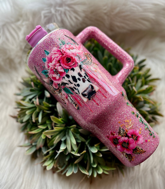 Pink southwest tumbler