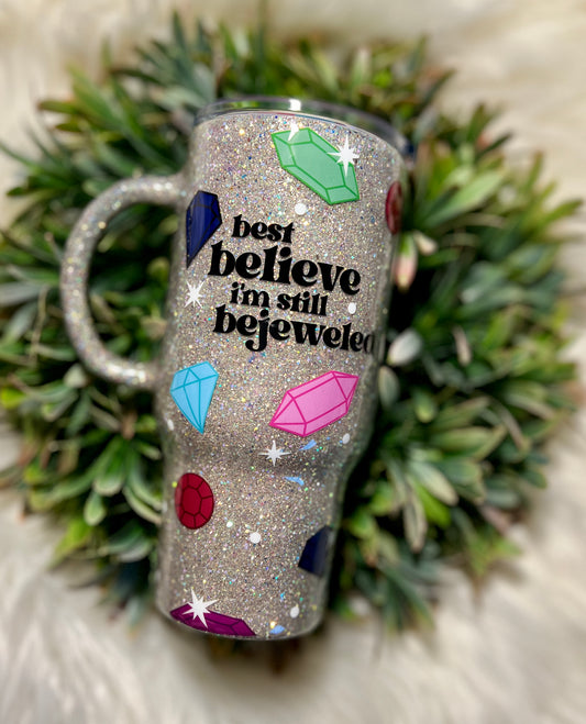 Bejeweled tumbler