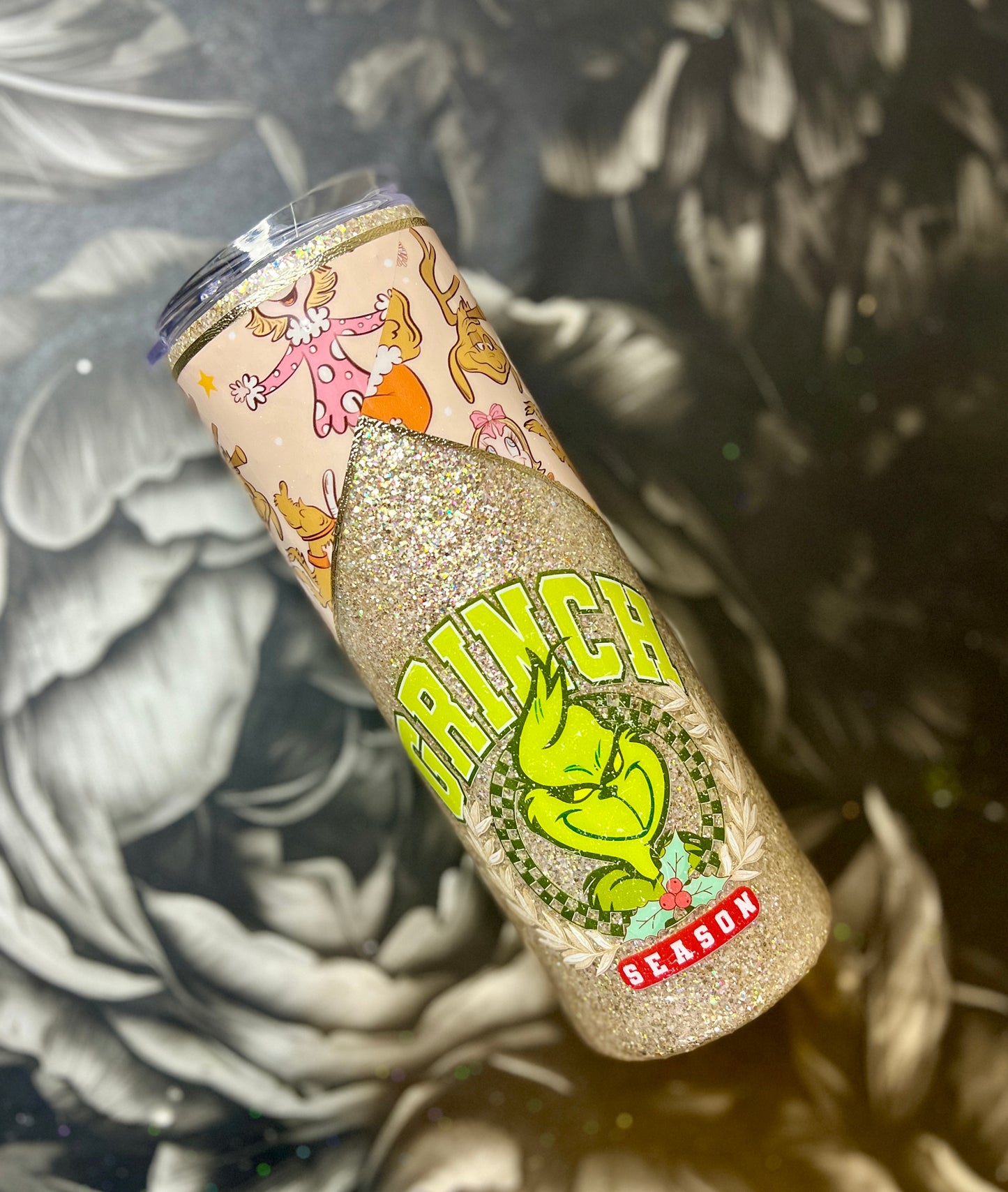 Grinch Season tumbler