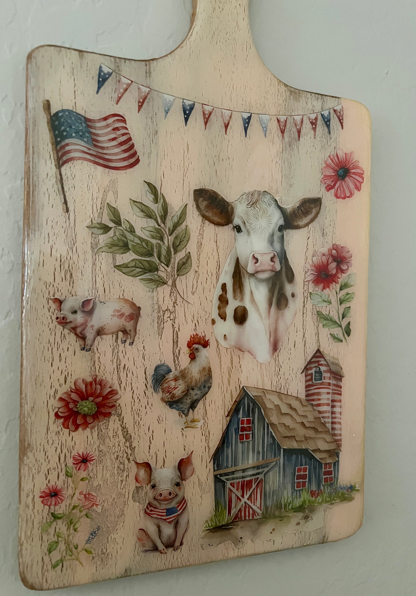 Wood decor - On the Farm